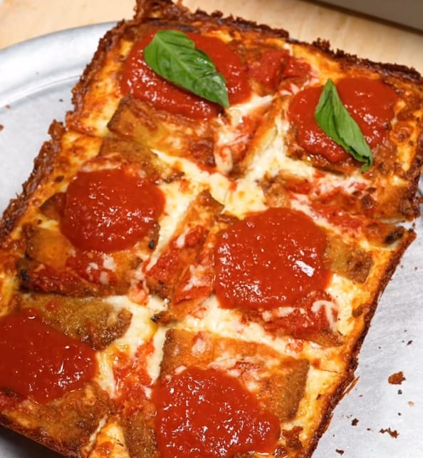 Eggplant Parmesan Detroit.