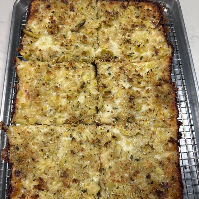 Stuffed Artichoke Detroit.
