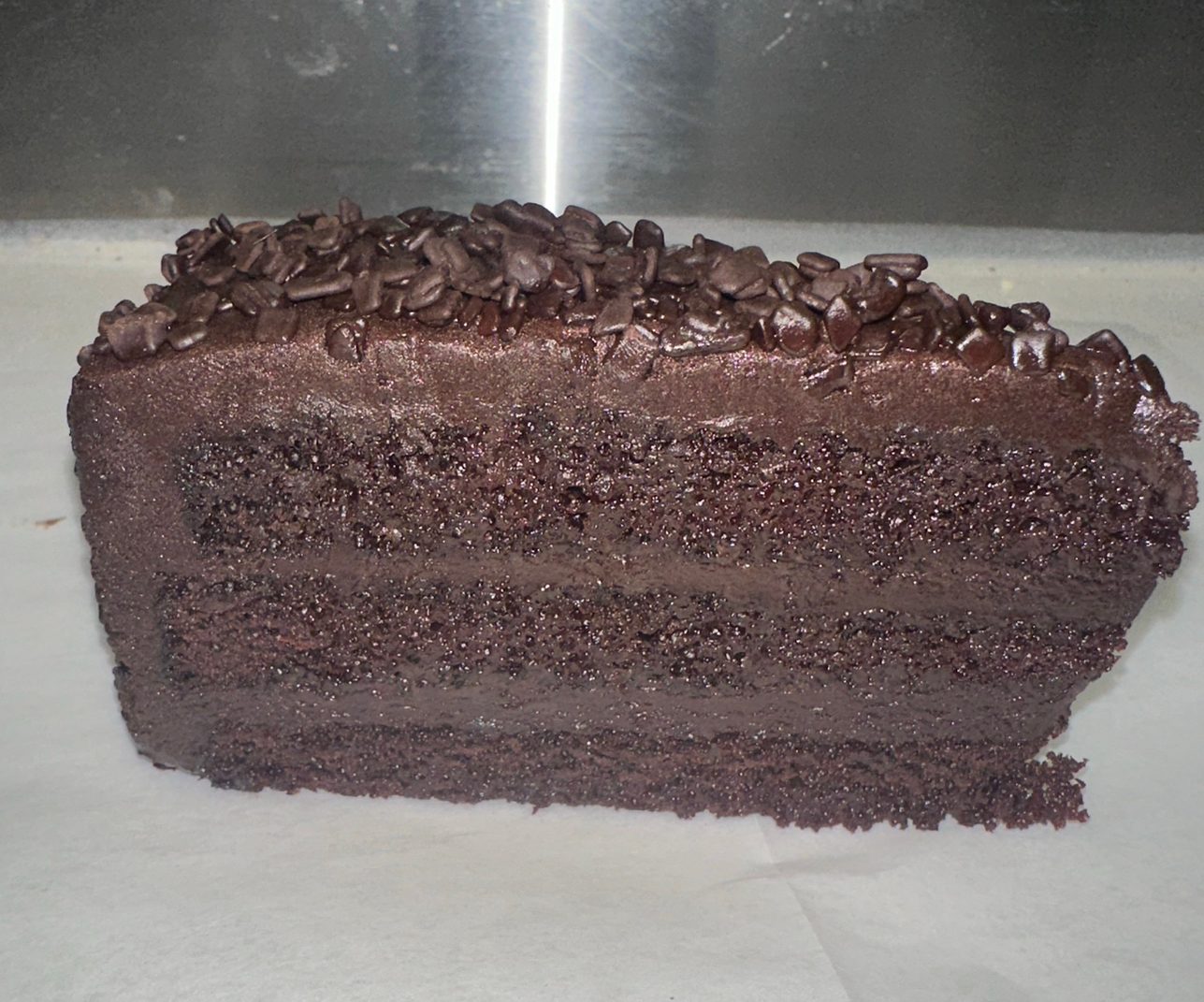 Triple Chocolate Cake.