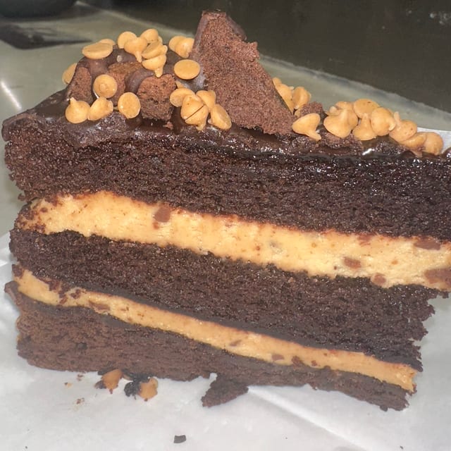 Chocolate Peanut Butter Cake.