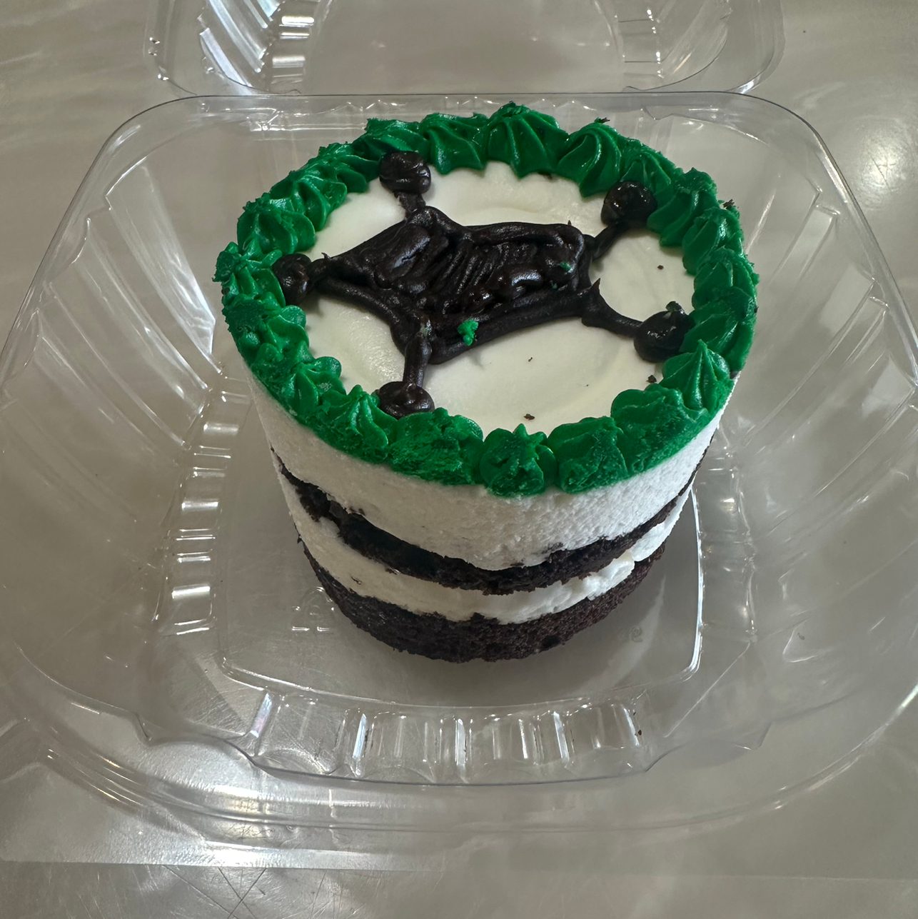 World Cup Soccer Mini Cake.