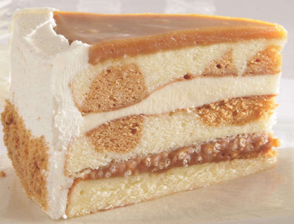 Salted Caramel Crunch Cake.