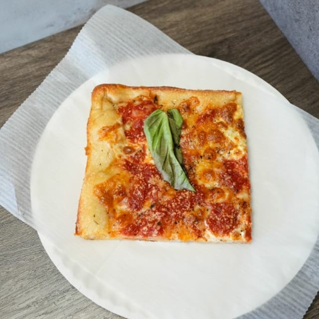Grandma Pizza Slice.