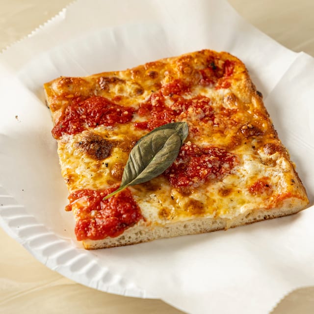 Grandma Pizza Slice.