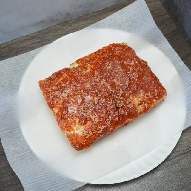 Upside Down Sicilian Slice.