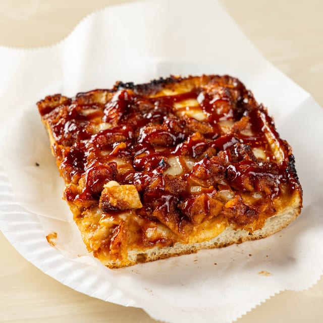 BBQ Chicken Detroit Slice.
